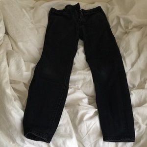 Black High-Waisted Zara Jeans